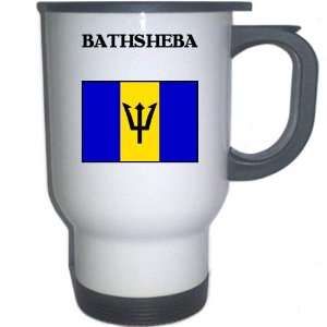  Barbados   BATHSHEBA White Stainless Steel Mug 