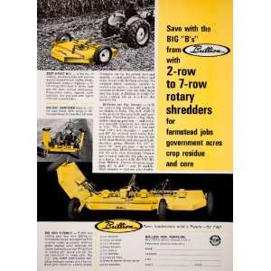  1968 Ad Brillion Wisconsin Farm Tool Tractor Farming 