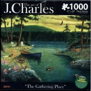   of J. Charles   The Gathering Place   1000 Piece Puzzle Toys & Games