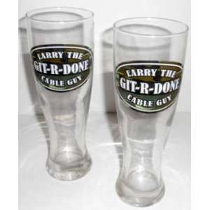  Larry the Cable Guy Two Piece Gift Set, 16 oz. Pilsner 