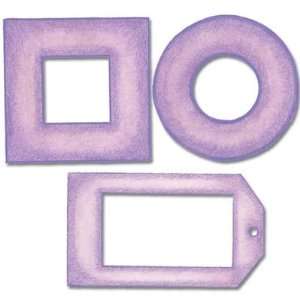  Provo Craft Designs by Leere Chipboard Frames Purple: Home 
