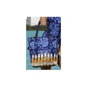  Corona Bottle Blue Beach Tote Bag 