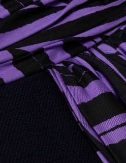MILLY Marcella Striped Silk Print Combo Dress 0=XXS UK 4 NWT $375 
