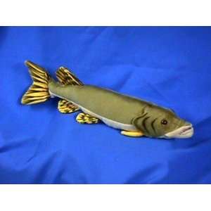  17 Northern Pike Fish Plush Stuffed Animal Toy: Toys 