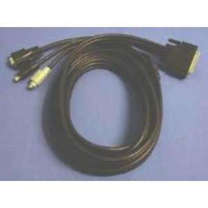  6 PS/2 Triplex KVM Cable Kit: Electronics