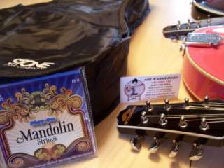 These new mandolins are a steal of a deal, as they have finish blems 