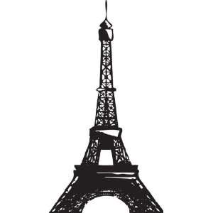  modern and contemporary eiffel vinyl wall stickers