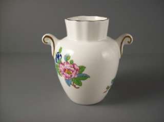 Aynsley Fine Bone China Pembroke 3 Beatrice Style Vase Bird and 