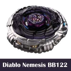 Toupie Beyblade 4D Diablo Nemesis BB122 Metal Masters Fusion Launcher 