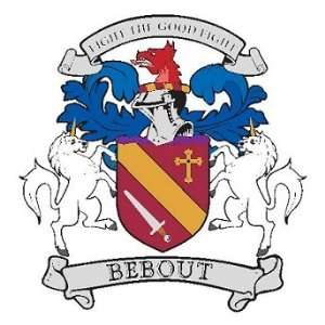  Bebout family crest decal: Everything Else