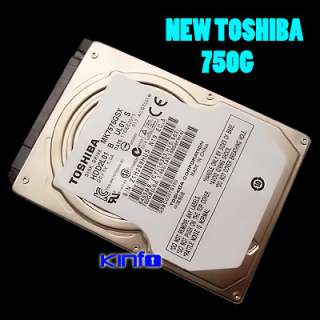 Toshiba 2.5 SATA II 750G 750GB Laptop Notebook HDD Hard Drive  