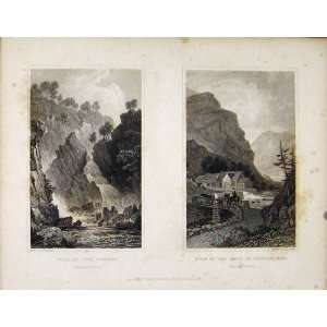   Of Conway & View In Vale Of Beddgelert Wales Print