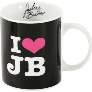 United Labels   Justin Bieber Mug Black: Kitchen & Dining