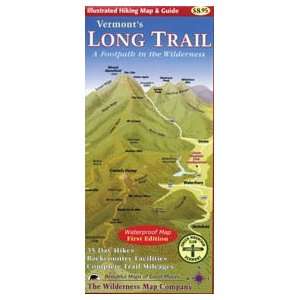    Vermonts Long Trail Map & Guide / Wilderness Map