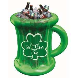  St. Patricks Inflatable Beer Mug Cooler Party Accessory 