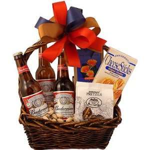  Budweiser Blend Beer Gift Basket Grocery & Gourmet Food