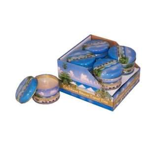  Caribbean Breeze Scented Candle In Travel Tin Case Pack 24 