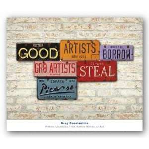  Picasso, Steal (Good Artists Borrow Great Artists Steal 