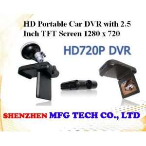  new 2.5 inch tft lcd screen hd720p vehicle camera car 