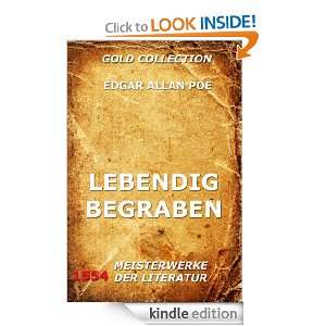 Lebendig begraben (Kommentierte Gold Collection) (German Edition 