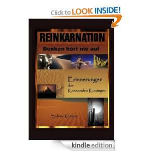 Reinkarnation Denken hört nie auf (German Edition) Sabine Grimm 