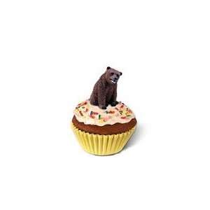  Grizzly Bear Cupcake Trinket Box: Home & Kitchen