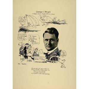  1923 Print George I. Haight Lawyer Chicago Fisherman 