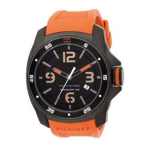   Ion Plated Case with Silicon Strap Watch: Tommy Hilfiger: Watches