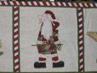 FABRIC PANEL   HERE COMES SANTA CLAUS FROM NORTHCOTT  