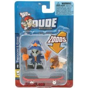  TECH DECK DUDE (THEODORE & EDDIE)Z4#121 Toys & Games