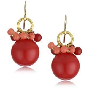  Devon Leigh Splash Of Color Red Pearl Shell and Coral 