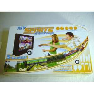    My Sports Challenge Wireless Sports Game System: Toys & Games