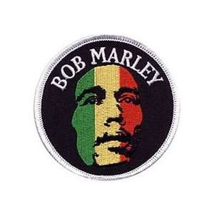  Bob Marley Rasta Face Round Patch: Sports & Outdoors