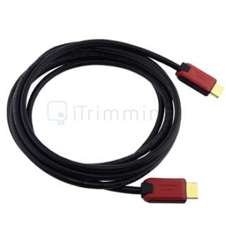 Lot 7 10ft HDMI Cable 1080p For Xbox Wii Wire HDTV PS3  