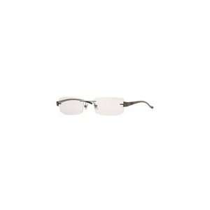   1000 GUNMETAL RIMLESS TITANIUM EYEGLASSES