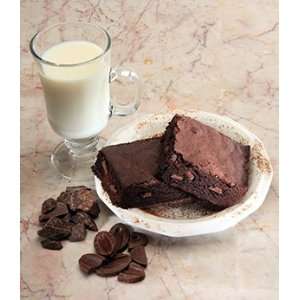 Chocolate Chunk Cake Style Brownies 