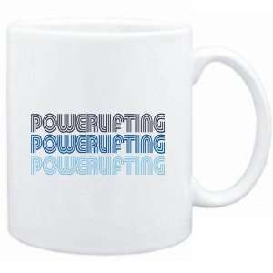  Mug White  Powerlifting RETRO COLOR  Sports: Sports 