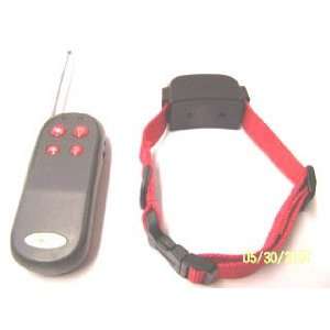   YARDS Electronic Remote Dog Bark Training Red Collar: Kitchen & Dining