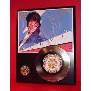  David Bowie 24kt Gold Record LTD Edition Display ***FREE 