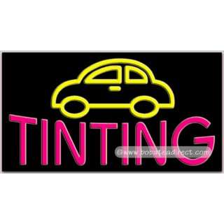 Auto Tinting Neon Sign  Grocery & Gourmet Food