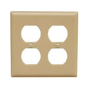  MorrisProducts 81760 2 Gang Midsize Receptacle Lexan Wall 