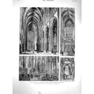  1880 Cologne Cathedral Architecture Transept Organ