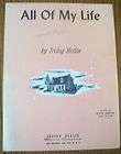 1944 All of My Life, Irving Berlin, Kate Smith Vintage Sheet Music