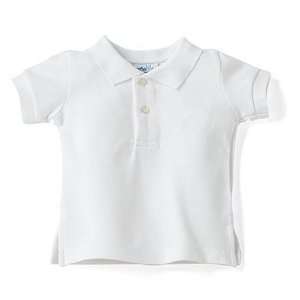    UV Protective Short Sleeve Collared Shirt   White: 6 Months: Baby