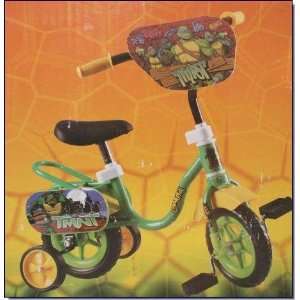   NINJA TURTLES 10 Toddler Bicycle w/Training Wheels