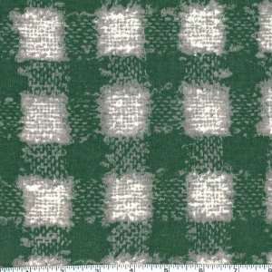   Knit Plaid Green/Pewter Fabric By The Yard: Arts, Crafts & Sewing