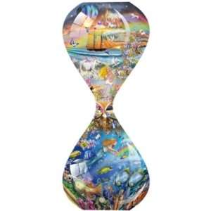  Time in a Bottle 700pc Shaped Jigsaw Puzzle by Lori Schory 