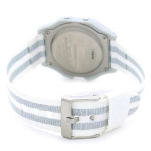 TIMEX 80 Indiglo Retro Vintage Style Grey & White Digital Watch 