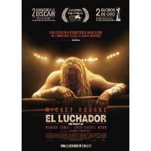  2008 The Wrestler 27 x 40 inches Spanish Style B Movie 