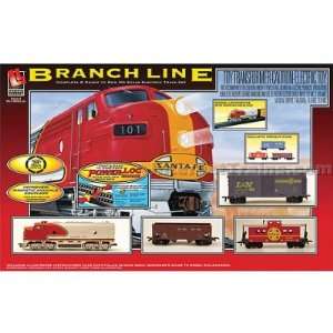  Life Like HO Scale Santa Fe Branch Line Train Set Toys 